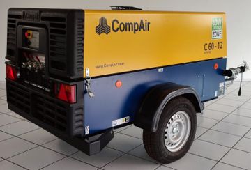 CompAir C60-12 DLT0705 Fahrbarer Kompressor
